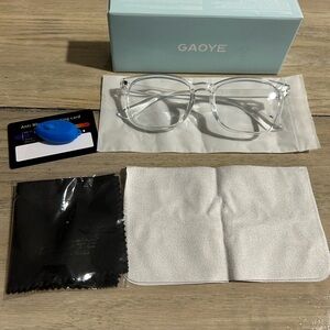 Clear GAOYE Blue Light Blocking Glasses